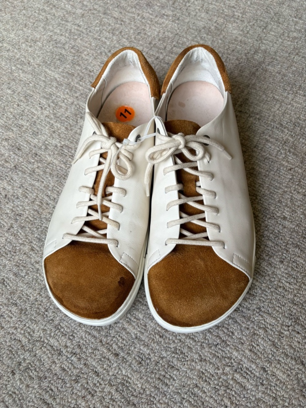 Birkenstock Bend Low Decon Pop, sneaker, 11 mens, Mink/ Eggshell. - Picture 5 of 11